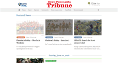 Desktop Screenshot of eyretribune.com.au