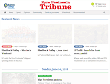 Tablet Screenshot of eyretribune.com.au